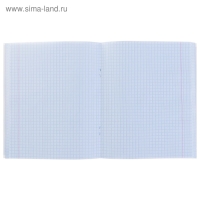 Тетрадь 96 листов в клетку Calligrata "Макро", обложка мелованный картон, блок офсет, МИКС