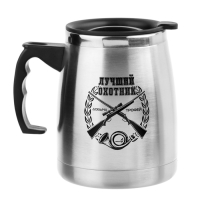 Термокружка, 500 мл, Camping "Лучший охотник", сохраняет тепло 2 ч, 13 х 13.5 см Термокружка, 500 мл, Camping "Лучший охотник", сохраняет тепло 2 ч, 13 х 13.5 см