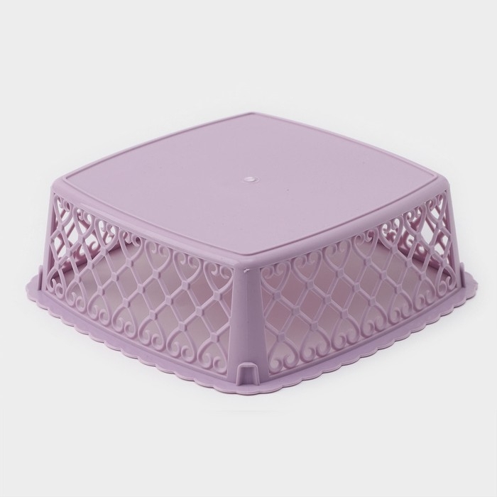 Ваза для хлеба и фруктов Amor, 20×6 см, цвет МИКС Ваза для хлеба и фруктов Amor, 20×6 см, цвет МИКС