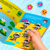 Наклейки-кружочки набор &laquo;Умный малыш&raquo;, 3 шт. по 16 стр.