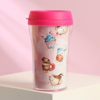 Термостакан "Сладкой жизни", 250 мл, сохраняет тепло 1 ч Термостакан "Сладкой жизни", 250 мл, сохраняет тепло 1 ч