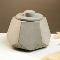 Биокамин настольный "Шестигранник" 17 х 11 см, топливо и спички в комплекте