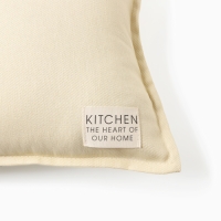 Подушка Этель, 30х50+1 см, молочный, 100% хлопок Подушка Этель, 30х50+1 см, молочный, 100% хлопок