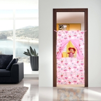 Ширма для кукольного театра &laquo;Кошечки в сарафанах&raquo;, текстиль, р-р 120х60 см