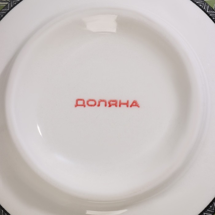 Салатник керамический Доляна «Мирсоле», 680 мл, d=16 см, цвет зелёный Салатник керамический Доляна «Мирсоле», 680 мл, d=16 см, цвет зелёный