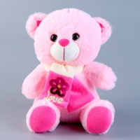 Мягкая игрушка &laquo;Мишутка в шарфе&raquo;, 25 см, цвета МИКС