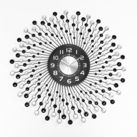 Часы настенные интерьерные большие "Аласса", бесшумные, d-68 см, циферблат d-22 см Часы настенные интерьерные большие "Аласса", бесшумные, d-68 см, циферблат d-22 см