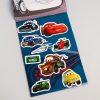 Книга с наклейкам "Чемпион!", Тачки Книга с наклейкам "Чемпион!", Тачки