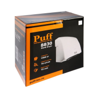 Сушилка для рук Puff-8830, 1.5 кВт, 215х195х220 мм, белый