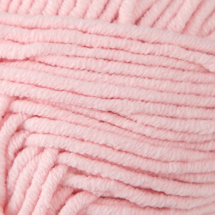 Пряжа Пряжа "Jeans plus" 55% хлопок, 45% акрил 160м/100гр (74 нежн.розовый)