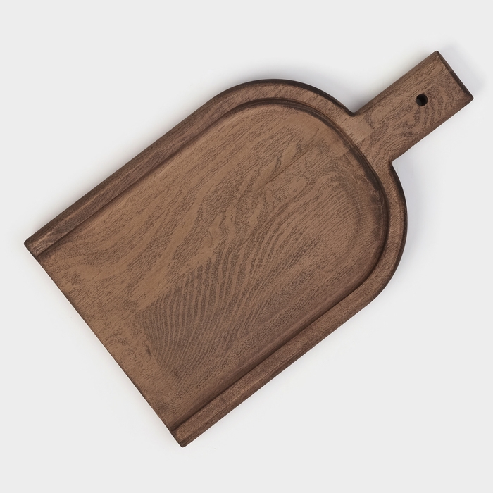 Доска разделочная для подачи Wild Kitchen, 32&times;19&times;2.5 см, граб темный