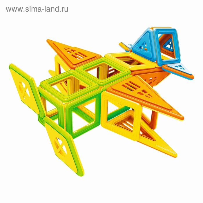 Конструктор магнитный &laquo;Замок&raquo;, 204 детали