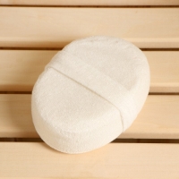 Мочалка спонж мягкая, люфа, 11&times;15см