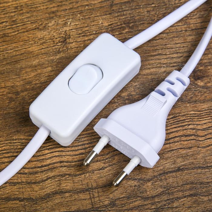 Лампа настольная "Валенсия" белый E14 40Вт 220В 34х22,5х22,5 см RISALUX