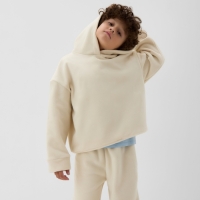 Костюм (худи и брюки) детский MINAKU: Fleece Soft, цвет бежевый, рост 98 см