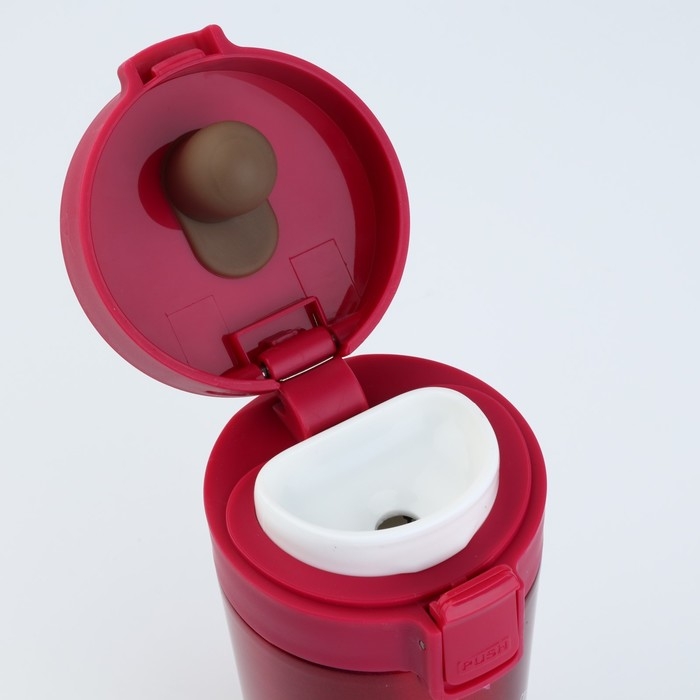 Термостакан с кнопкой Термостакан с кнопкой "Котик", 350 мл