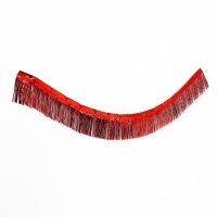 Гирлянда &laquo;Дождик&raquo; с липкой лентой, 2 метра, цвет красный