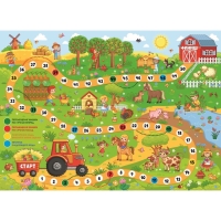 Настольная игра-ходилка «На ферме» Настольная игра-ходилка «На ферме»