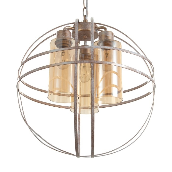 Светильник BayerLux "Сфера" E27 40Вт белый с золотой патиной 40х40х40-95 см