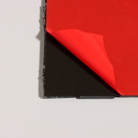 Панель самоклеящаяся 30*30см мозаика клетка черно-белая