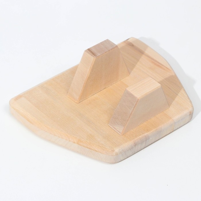 Набор разделочных и сервировочных досок на подставке 2 шт , береза Набор разделочных и сервировочных досок на подставке 2 шт , береза