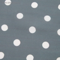 Комплект штор Горошек 150х270 +/- 3см 2шт, габардин, п/э