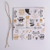 Коробка подарочная складная, упаковка, «Мужская», 16.5 х 12.5 х 5 см, БЕЗ ЛЕНТЫ Коробка подарочная складная, упаковка, «Мужская», 16.5 х 12.5 х 5 см, БЕЗ ЛЕНТЫ