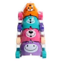 Пирамидка &laquo;Зверята-акробаты&raquo;