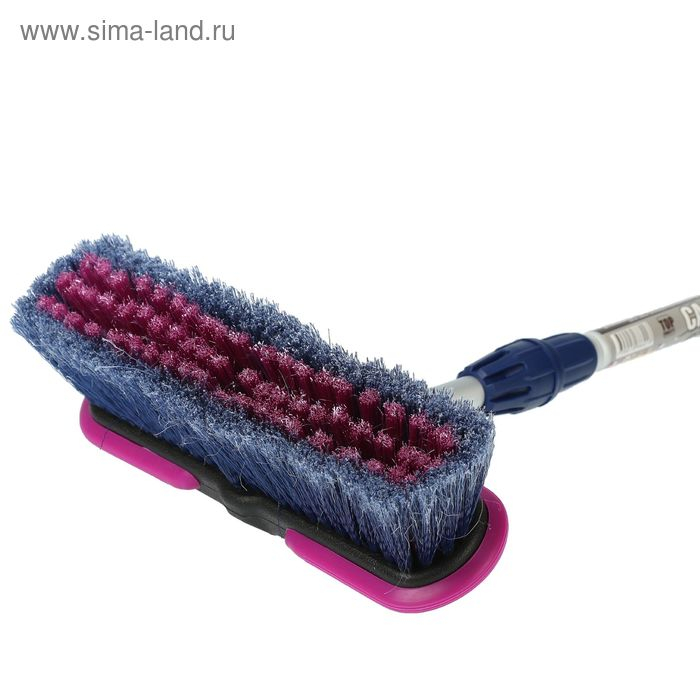 Щетка для мытья CA-601, телескопическая, 160 см, под шланг с краном регулировки подачи воды Щетка для мытья CA-601, телескопическая, 160 см, под шланг с краном регулировки подачи воды