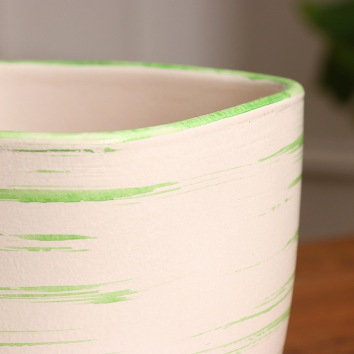 Горшок цветочный "Кустарник" роспись 1,4 л