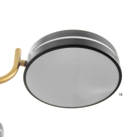 Люстра "Нестер" 6хLED 156Вт 3000-6000К черно-золотой 87х87х35 см BayerLux Люстра "Нестер" 6хLED 156Вт 3000-6000К черно-золотой 87х87х35 см BayerLux