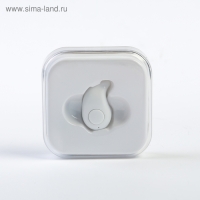 Наушник беспроводной Luazon RX-3, микрофон, АКБ 50 мАч, белые Наушник беспроводной Luazon RX-3, микрофон, АКБ 50 мАч, белые