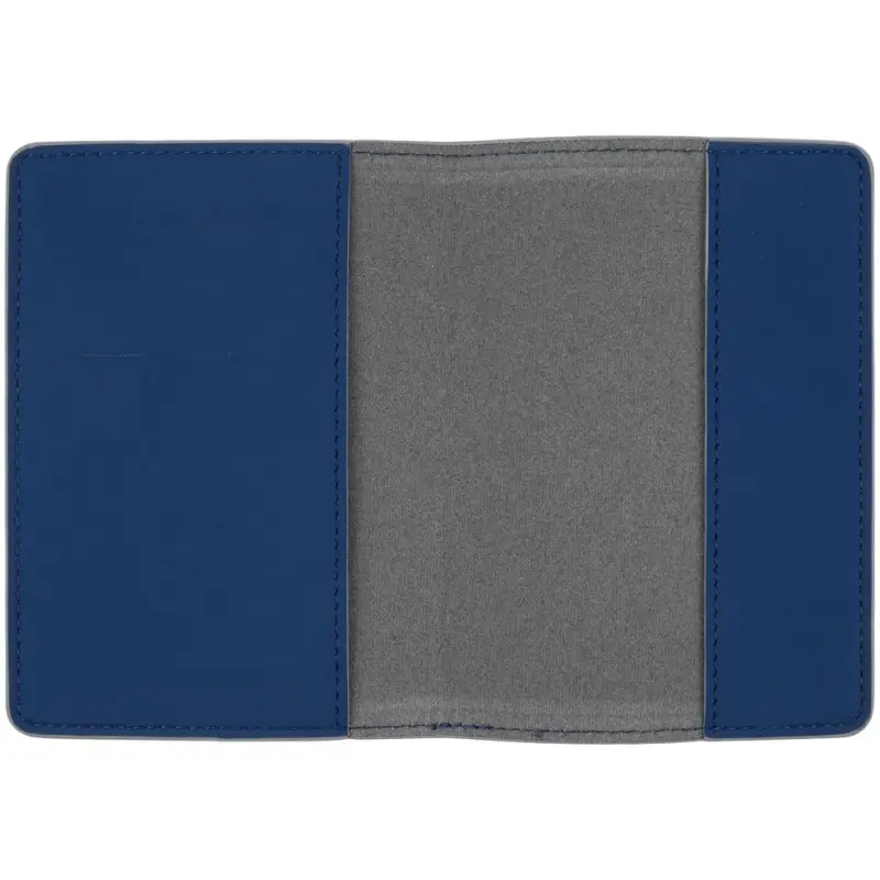 Обложка для паспорта Shall Simple, синий