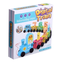 Каталка на веревке &laquo;Паровозик&raquo;