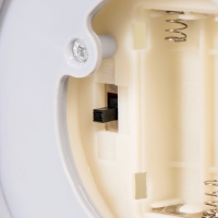 Ночник "Листья" LED от батареек 3хААА серый с золотой патиной 14х14х29,5 см RISALUX