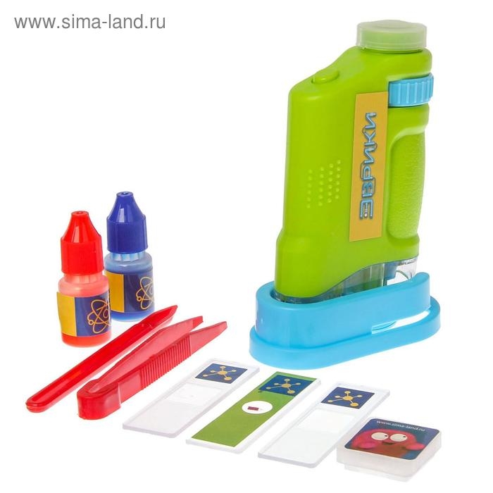 Игровой набор &laquo;Микроскоп&raquo;, увеличение Х80, световые эффекты, цвета МИКС