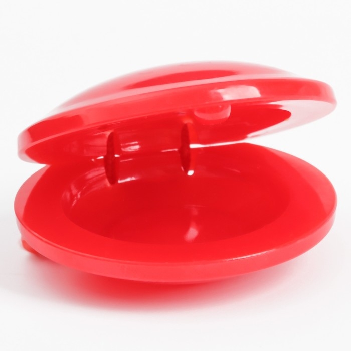 Кастаньеты &laquo;Музыка&raquo;, 2 шт., музыкальный инструмент, цвет МИКС, Крошка Я