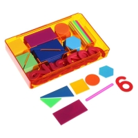 Касса счётных материалов "Учись считать", 132 штуки, МИКС Касса счётных материалов "Учись считать", 132 штуки, МИКС