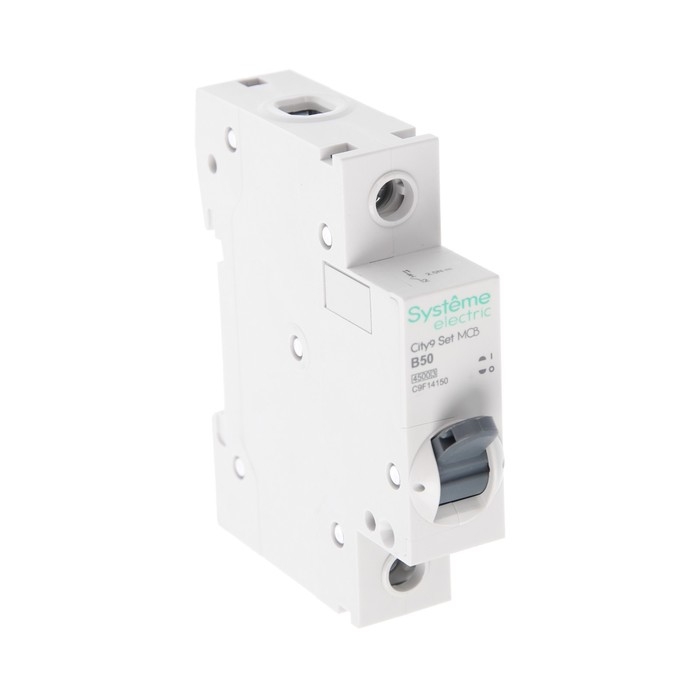 Автоматический выключатель SE City9 Set, B, 50 А, 1P, 4.5 kA, 230 В Автоматический выключатель SE City9 Set, B, 50 А, 1P, 4.5 kA, 230 В