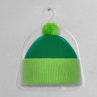 Вешалка для шапок, пластик, 24&times;30 см, цвет прозрачный