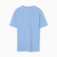 Футболка мужская, цвет голубой, р-р 48