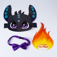 Карнавальный набор &laquo;Змей дракон&raquo; (ободок+ бабочка)