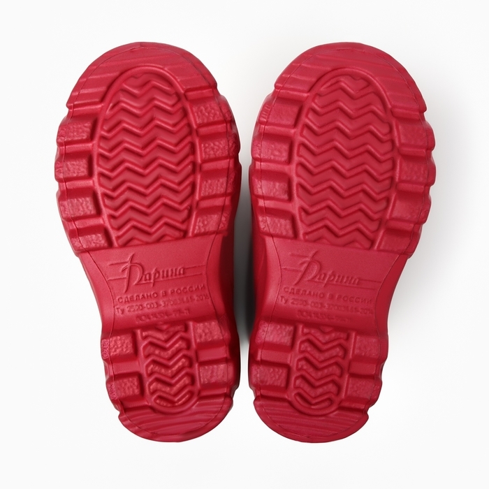 Сапоги детские с утеплителем, цвет чилли, размер 32/33