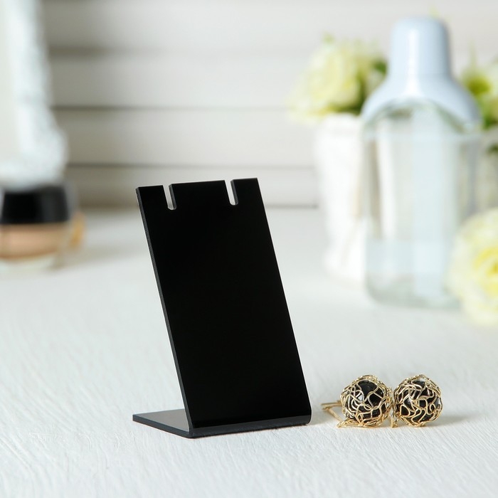 Подставка под украшения Queen fair4,5&times;3,5&times;8,7 см, цвет чёрный