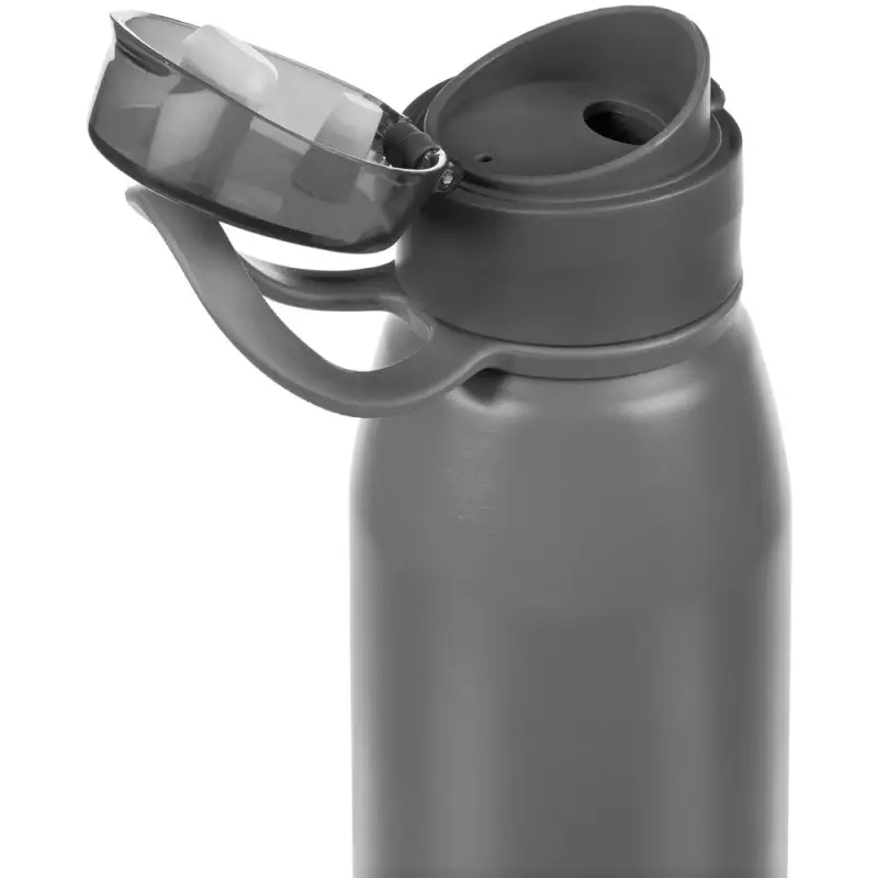 Бутылка для воды Billy Gym, матовая серая Бутылка для воды Billy Gym, матовая серая