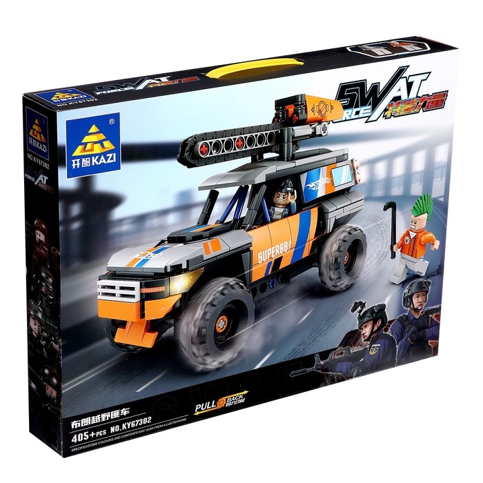 Конструктор &laquo;Спецназ. Пильщик&raquo;, инерционный, 405 деталей