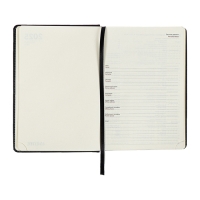 Ежедневник датированный 2024 A5 176 листов, deVENTE.Wild, твёрдая обложка из искусственной кожи, золотой срез, ляссе, кремовый блок 70 г/м2, чёрный Ежедневник датированный 2024 A5 176 листов, deVENTE.Wild, твёрдая обложка из искусственной кожи, золотой срез, ляссе, кремовый блок 70 г/м2, чёрный