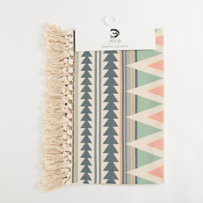 Коврик Этель "Этика" 60*150 см, 50% хл, 50% п/э