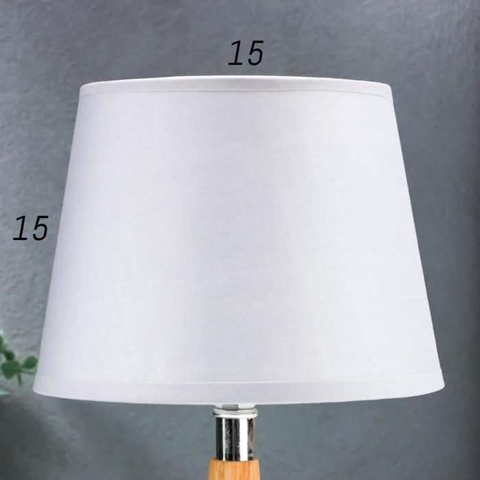 Настольная лампа 32031/1GR E14 40Вт 17,5х17,5х27 см RISALUX