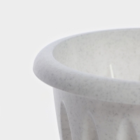 Горшок с поддоном «Фелиция», 1,8 л, цвет мраморный Горшок с поддоном «Фелиция», 1,8 л, цвет мраморный